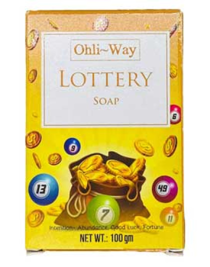 100gm Lottery soap ohli-way