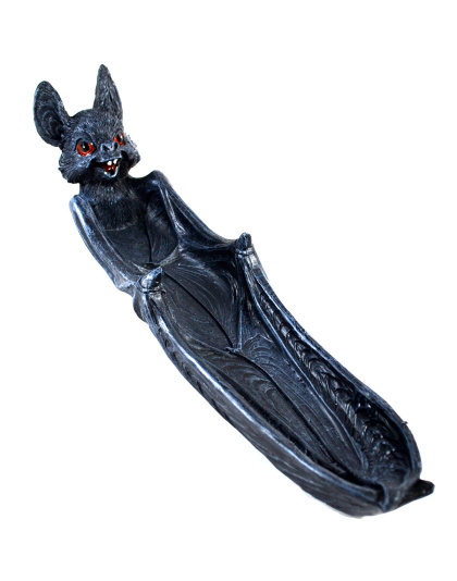 10 1/2" Bat incense holder