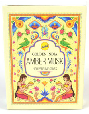 10 Amber Musk backflow cones Sree Vani