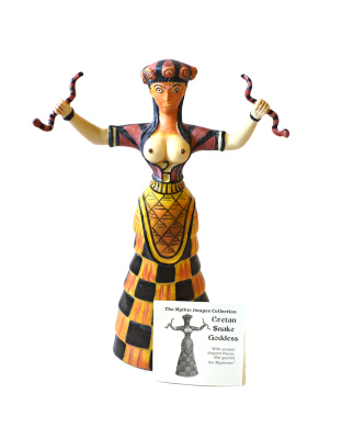 10" Cretan Snake Goddess