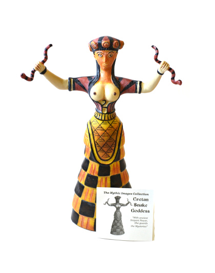 10" Cretan Snake Goddess
