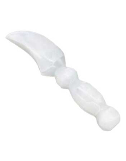 10" Selenite athame