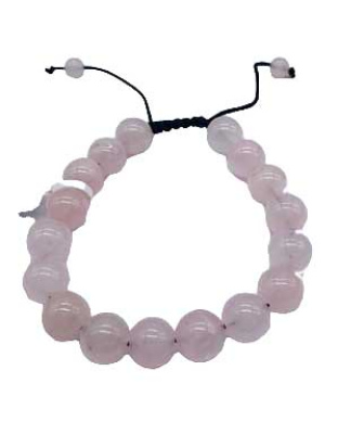 10mm Rose Quartz bracelet