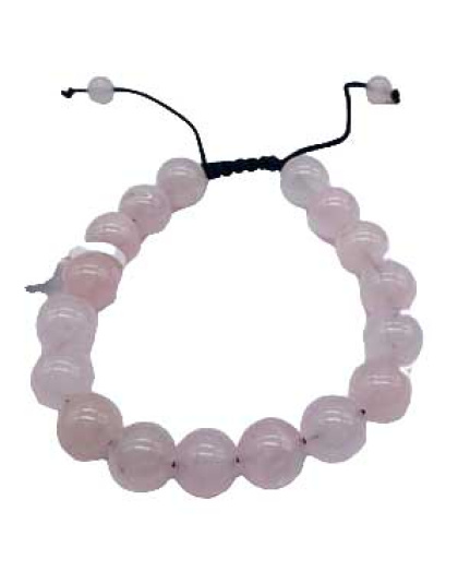 10mm Rose Quartz bracelet