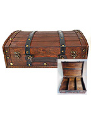 14" x 11" x 5" antique wood box