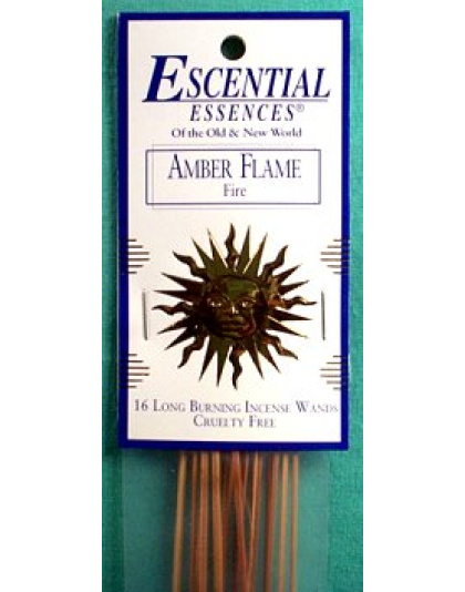 16/pk Amber Flame escential essences incense sticks