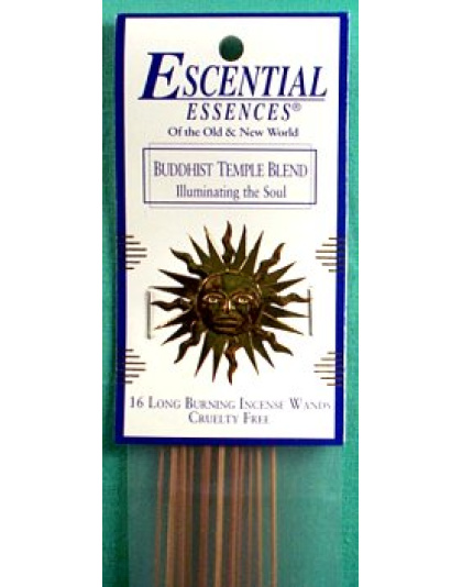 16/pk Buddhist Temple escential essences incense sticks
