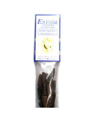16/pk Buddhist escential essences incense cones