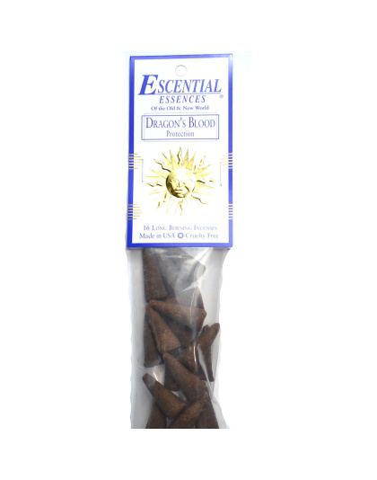 16/pk Dragon's Blood escential essences incense cones