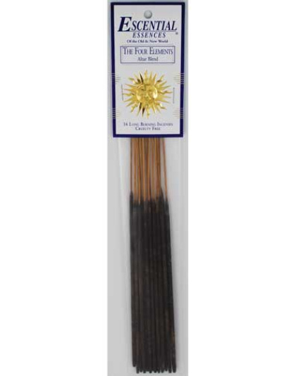 16/pk Four elements escential essences incense sticks