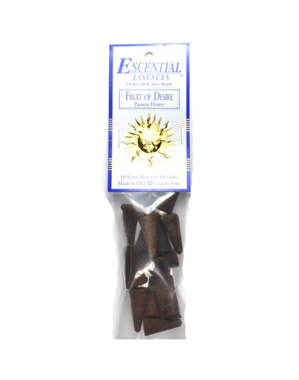 16/pk Fruit of Desire escential essences incense cones