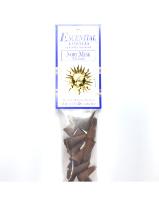 16/pk Ivory Musk escential essences incense cones