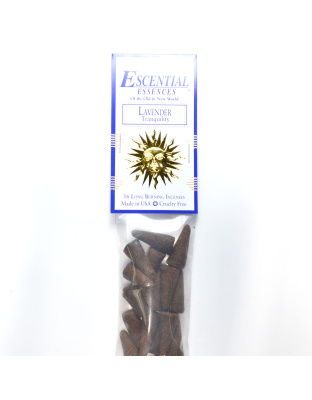 16/pk Lavender escential essences incense cones