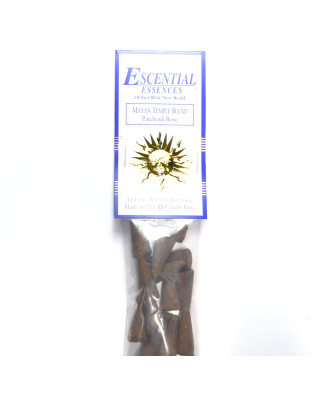 16/pk Mayan Temple escential essences incense cones