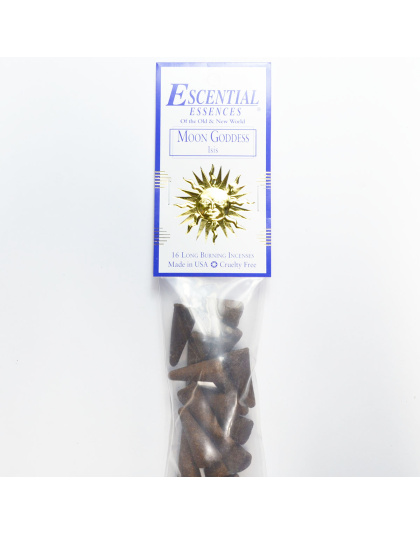16/pk Moon Goddess escential essences incense cones