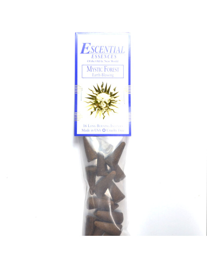 16/pk Mystic Forest escential essences incense cones