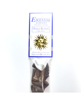 16/pk Orange Blossom escential essences incense cones