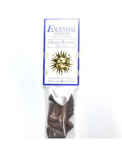 16/pk Orange Blossom escential essences incense cones