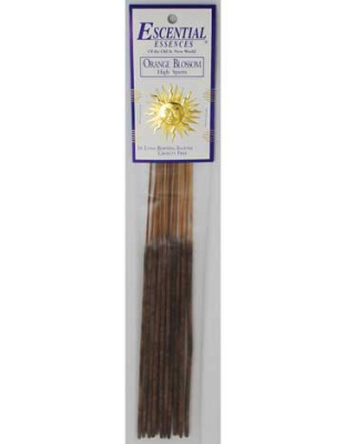 16/pk Orange Blossom escential essences incense stick