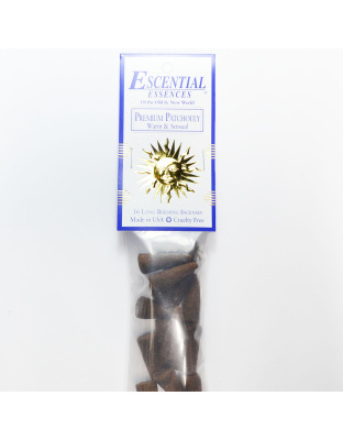 16/pk Premium Patchouly escential essences incense cones