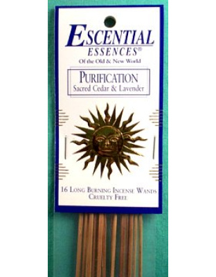16/pk Purification escential essences incense sticks