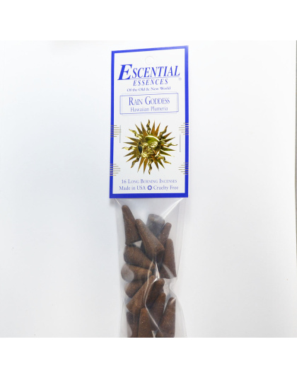 16/pk Rain Goddess escential essences incense cones
