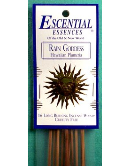 16/pk Rain Goddess escential essences incense sticks