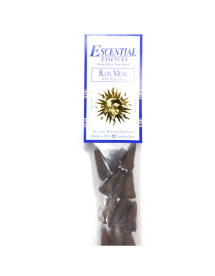 16/pk Rain Musk escential essences incense cones