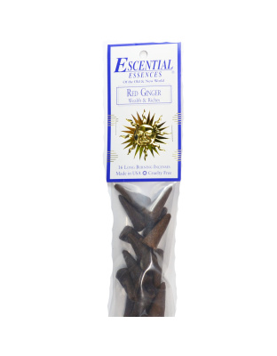 16/pk Red Ginger escential essences incense cones
