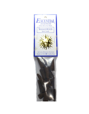 16/pk Shamanwood escential essences incense cones