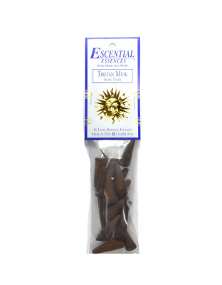 16/pk Tibetan Musk escential essences incense cones