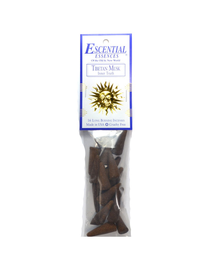 16/pk Tibetan Musk escential essences incense cones