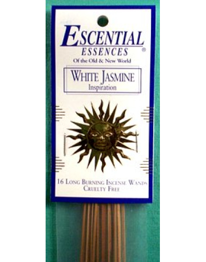 16/pk White Jasmine escential essences incense sticks