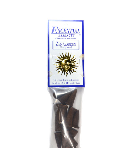 16/pk Zen Garden escential essences incense cones