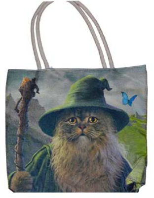 17" x 17" Catdalf tote bag