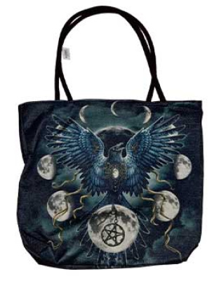17" x 17" Sinister Crow tote bag