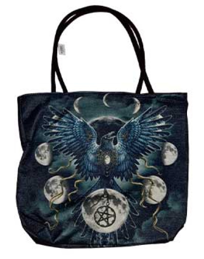 17" x 17" Sinister Crow tote bag