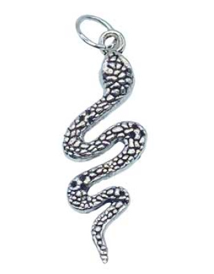 1 1/2" Snake amulet