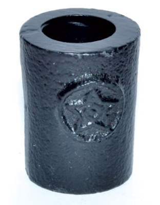 1 1/4" Pentagram cast iron chime holder
