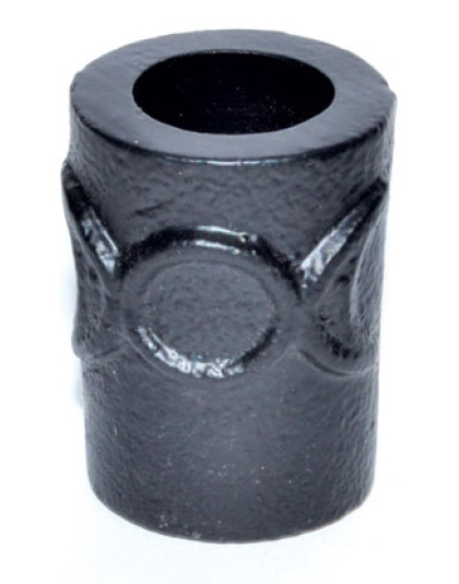 1 1/4" Triple Moon cast iron chime holder