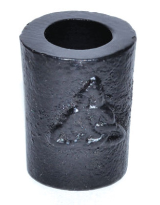 1 1/4" Triquetra cast iron chime holder