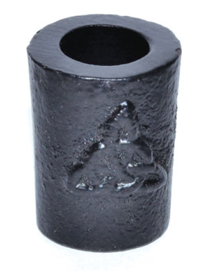 1 1/4" Triquetra cast iron chime holder
