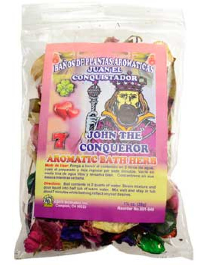1 1/4oz John the Conqueror(Juan Conquistador)  aromatic bath herb