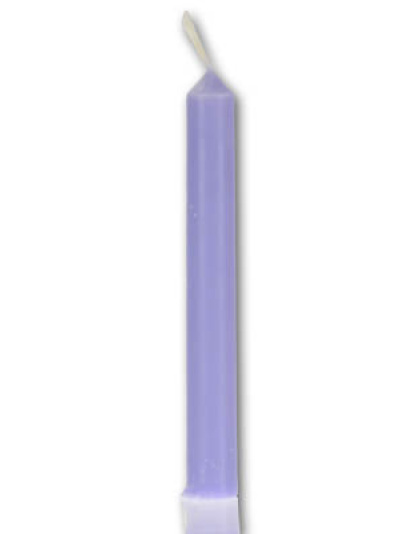 1/2" Lavender Chime candle 20 pack