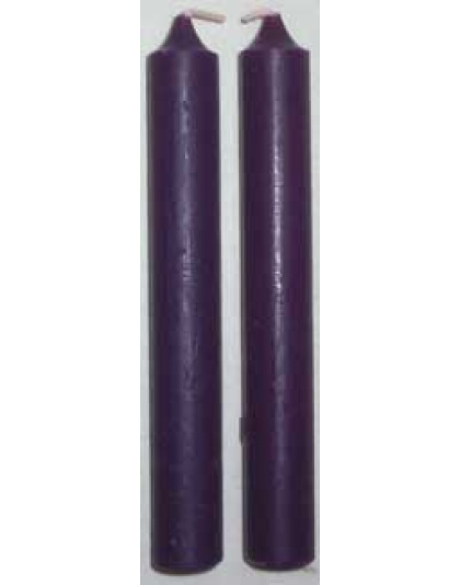 1/2" Purple Chime Candle 20 pack