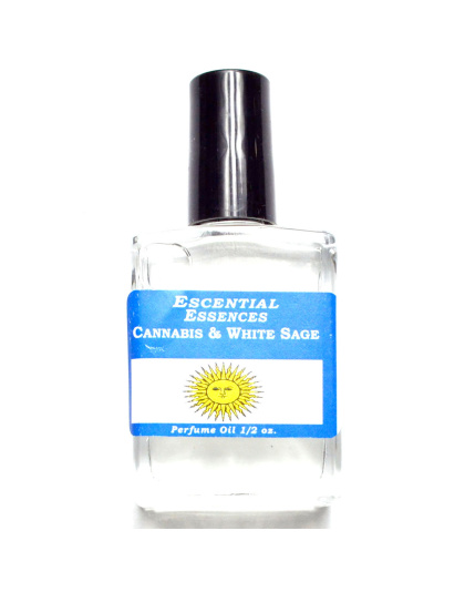 1/2oz Cannabis & White Sage escential essences oil