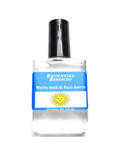 1/2oz White Sage & Palo Santo escential essences oil
