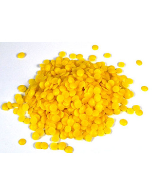 1 Lb Beeswax pellets yellow