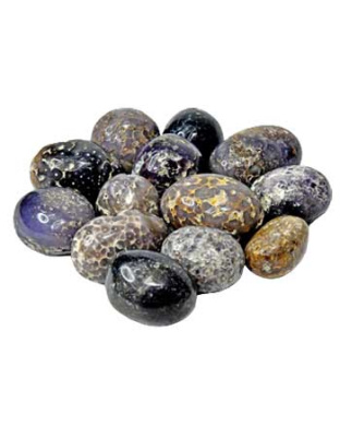 1 lb Agate, Grape tumbled stones