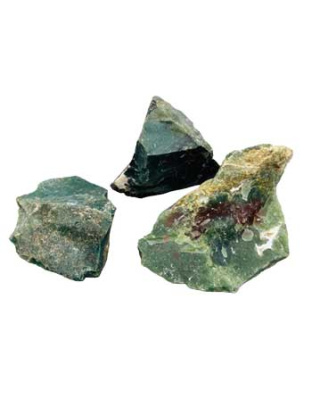 1 lb Bloodstone untumbled stones